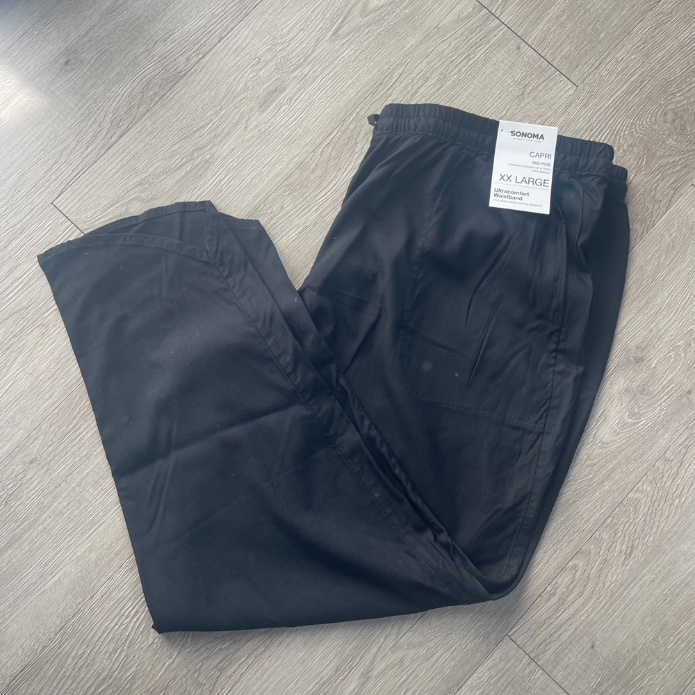 Kohl's Sonoma Men's Black Joggers
